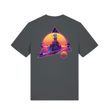 Synthwave Hindenburg T Shirt