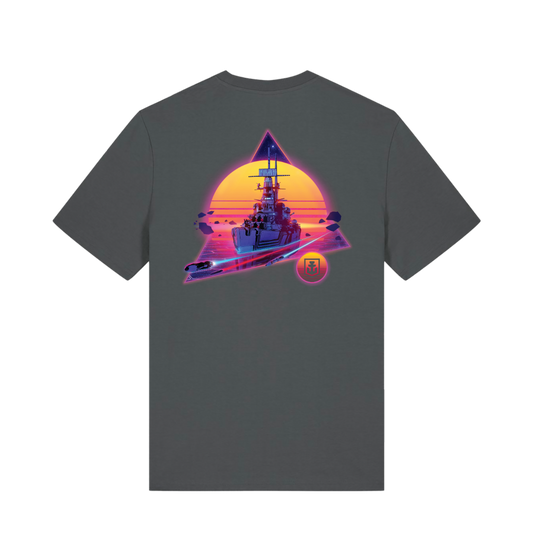 Synthwave Hindenburg T Shirt