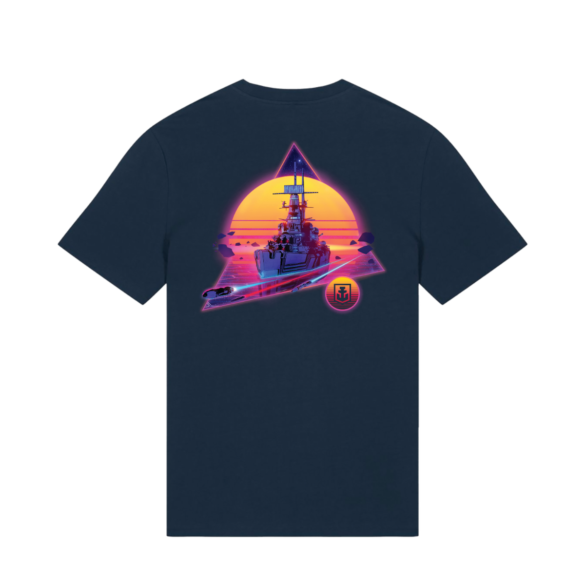Synthwave Hindenburg T Shirt