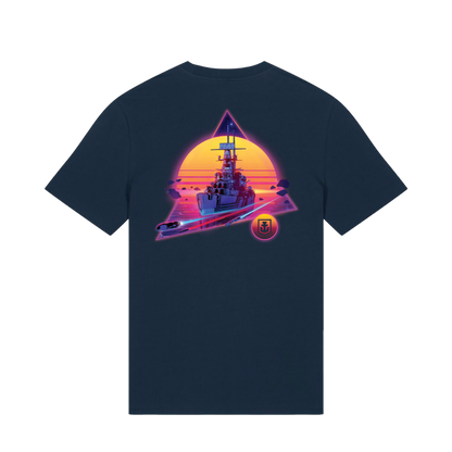 Synthwave Hindenburg T Shirt