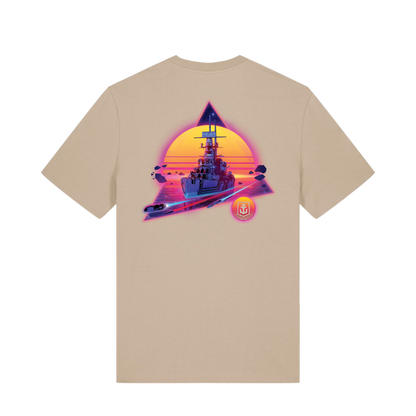 Synthwave Hindenburg T Shirt