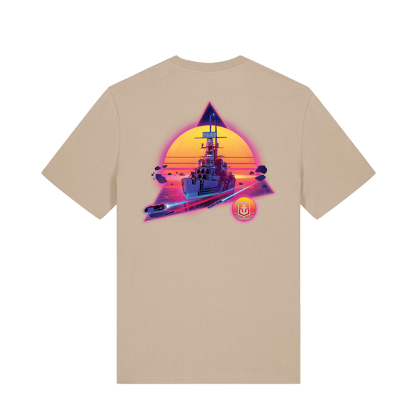 Synthwave Hindenburg T Shirt