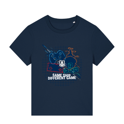 Controller Same Ship Different Game Fitted T Shirt