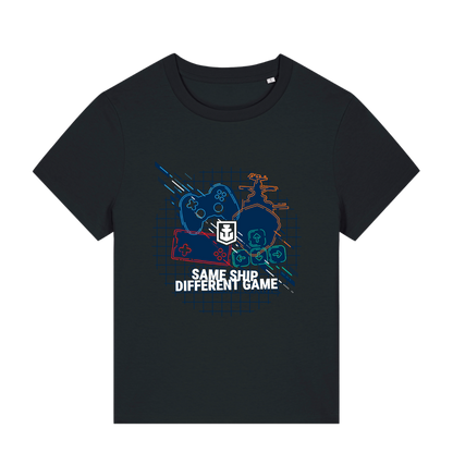 Controller Same Ship Different Game Fitted T Shirt