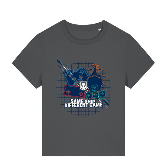 Controller Same Ship Different Game Fitted T Shirt