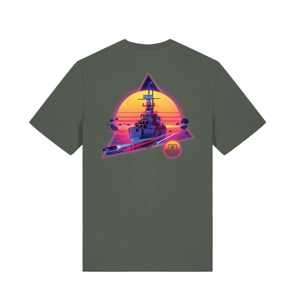 Synthwave Hindenberg T Shirt