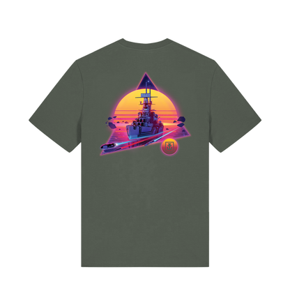 Synthwave Hindenberg T Shirt