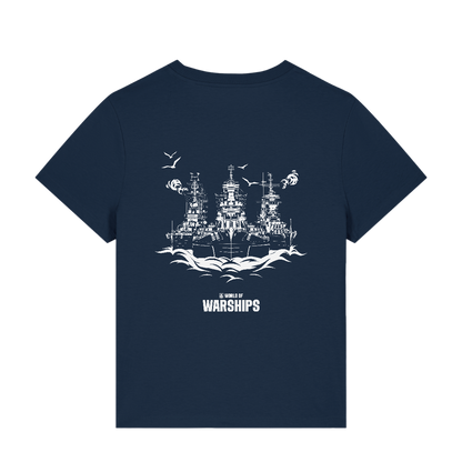 Soviet Fleet Line Art - Smolensk & Sovetsky Soyuz & Kutuzov Fitted T Shirt