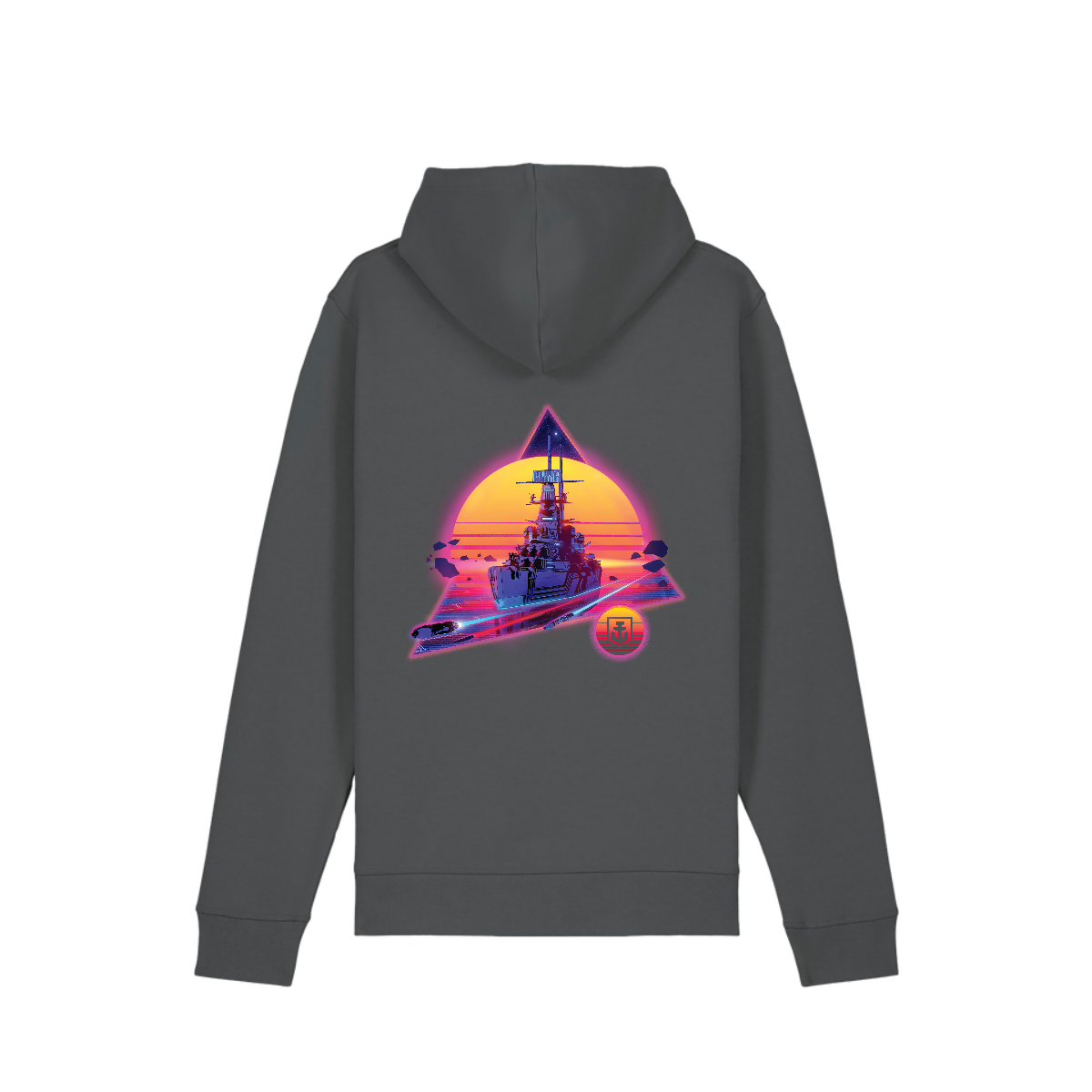 Synthwave Hindenburg Hoodie