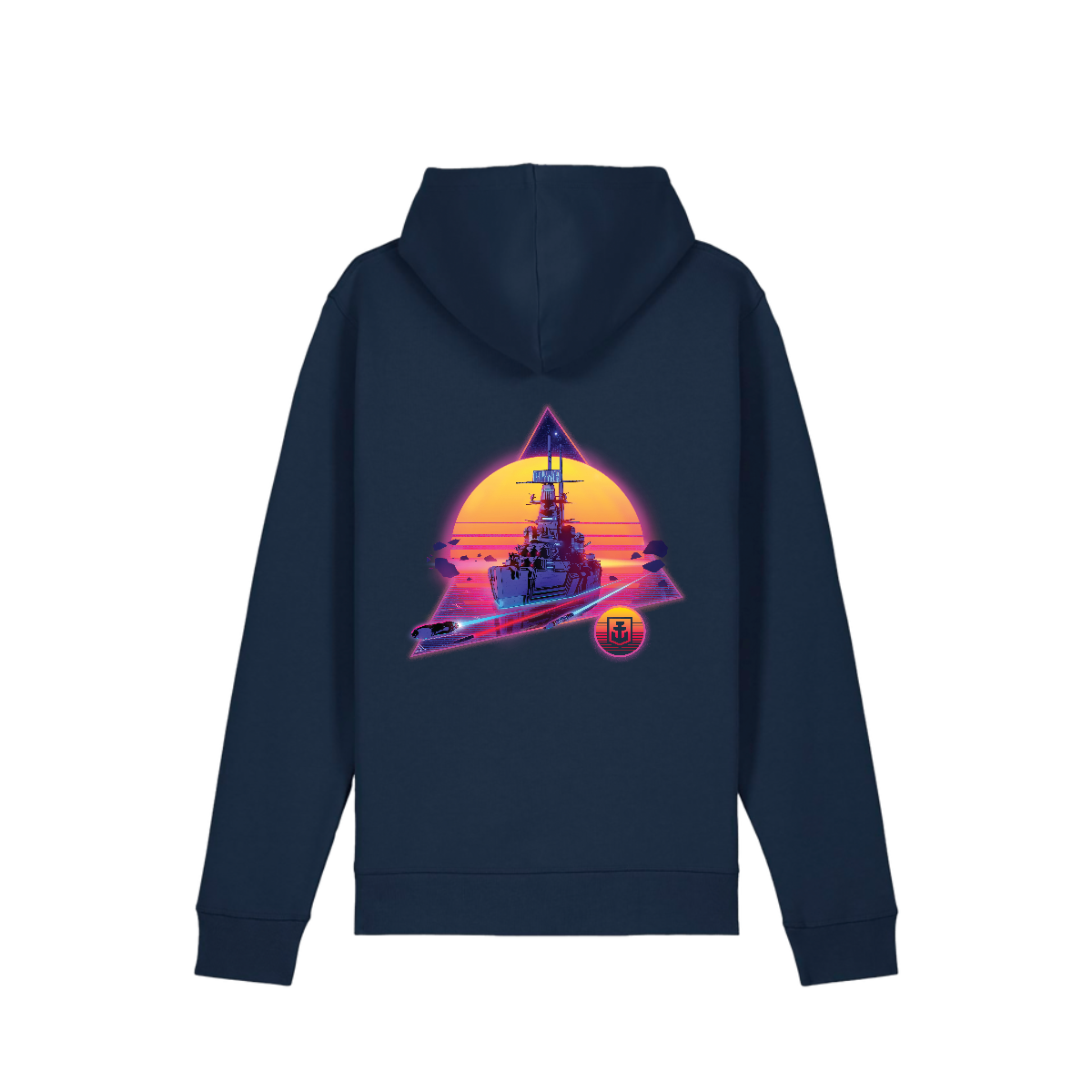 Synthwave Hindenburg Hoodie