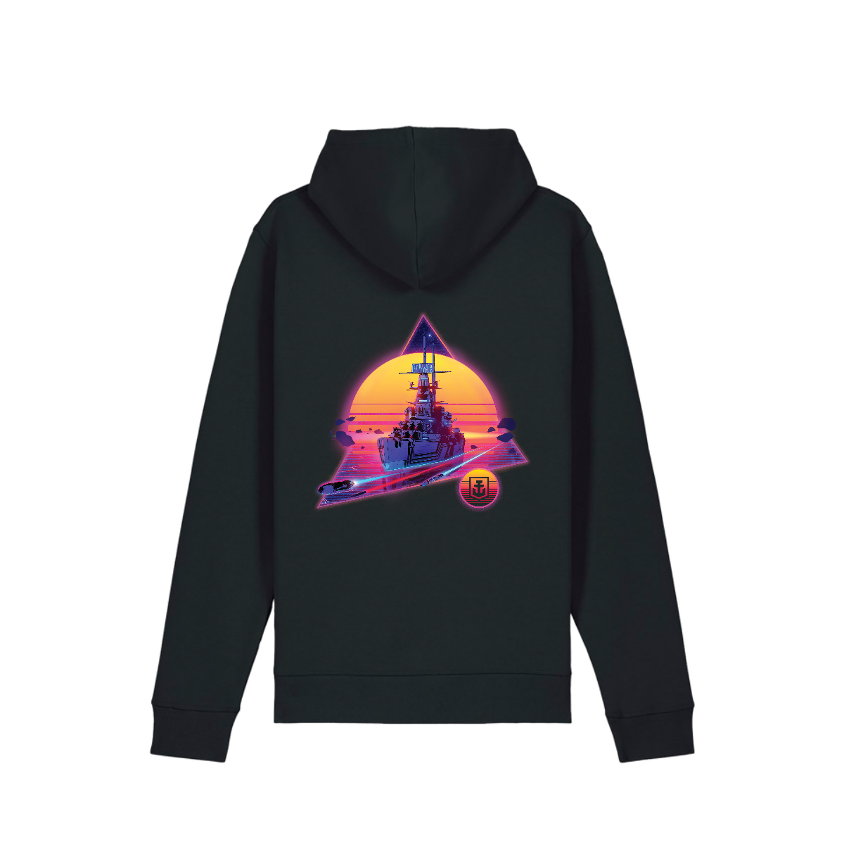 Synthwave Hindenburg Hoodie