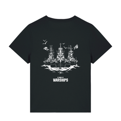 Soviet Fleet Line Art - Smolensk & Sovetsky Soyuz & Kutuzov Fitted T Shirt