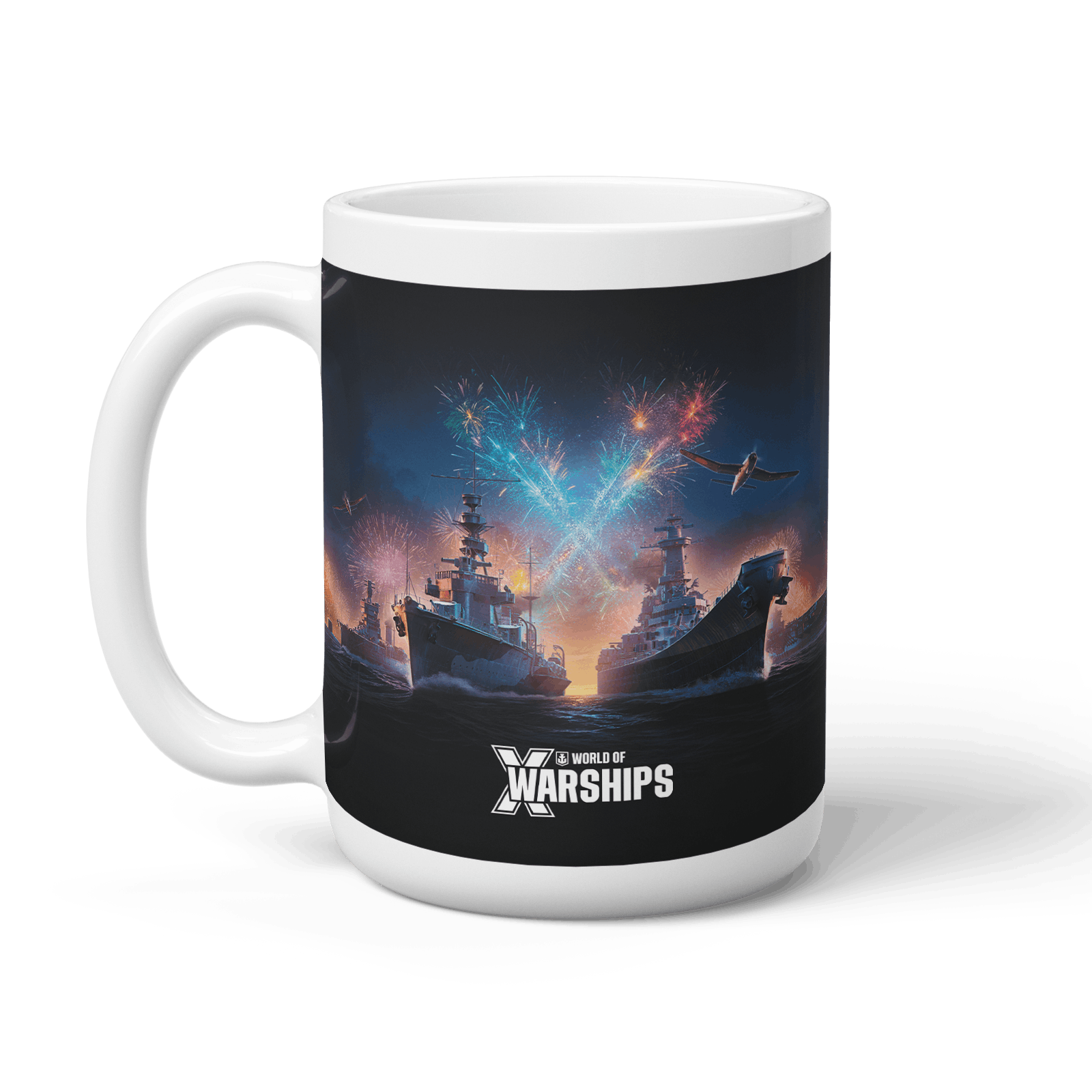 White Mug Front