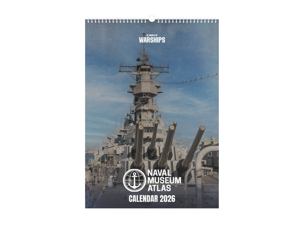 Naval Museum Atlas Calendar 2026