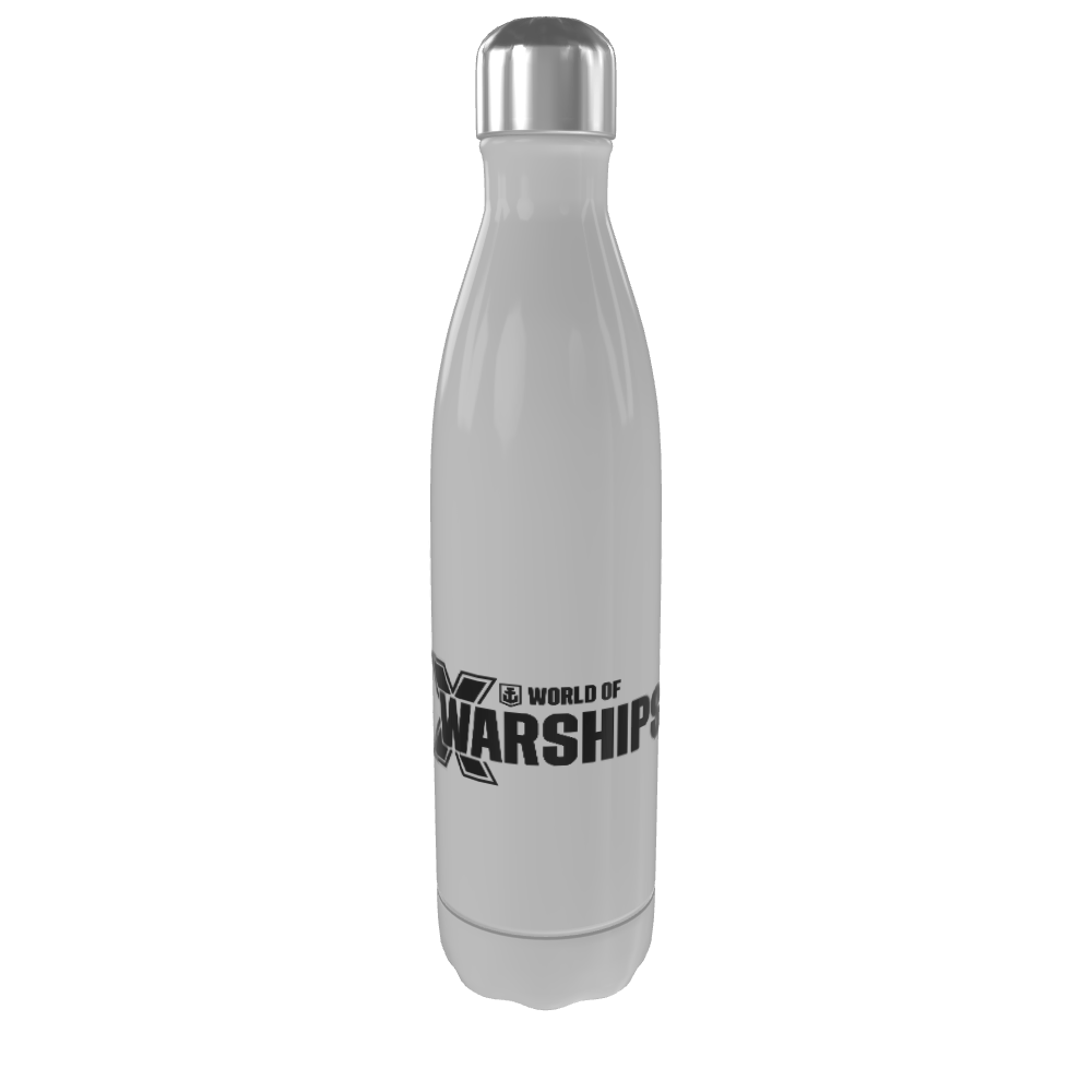 White Water Bottle Front