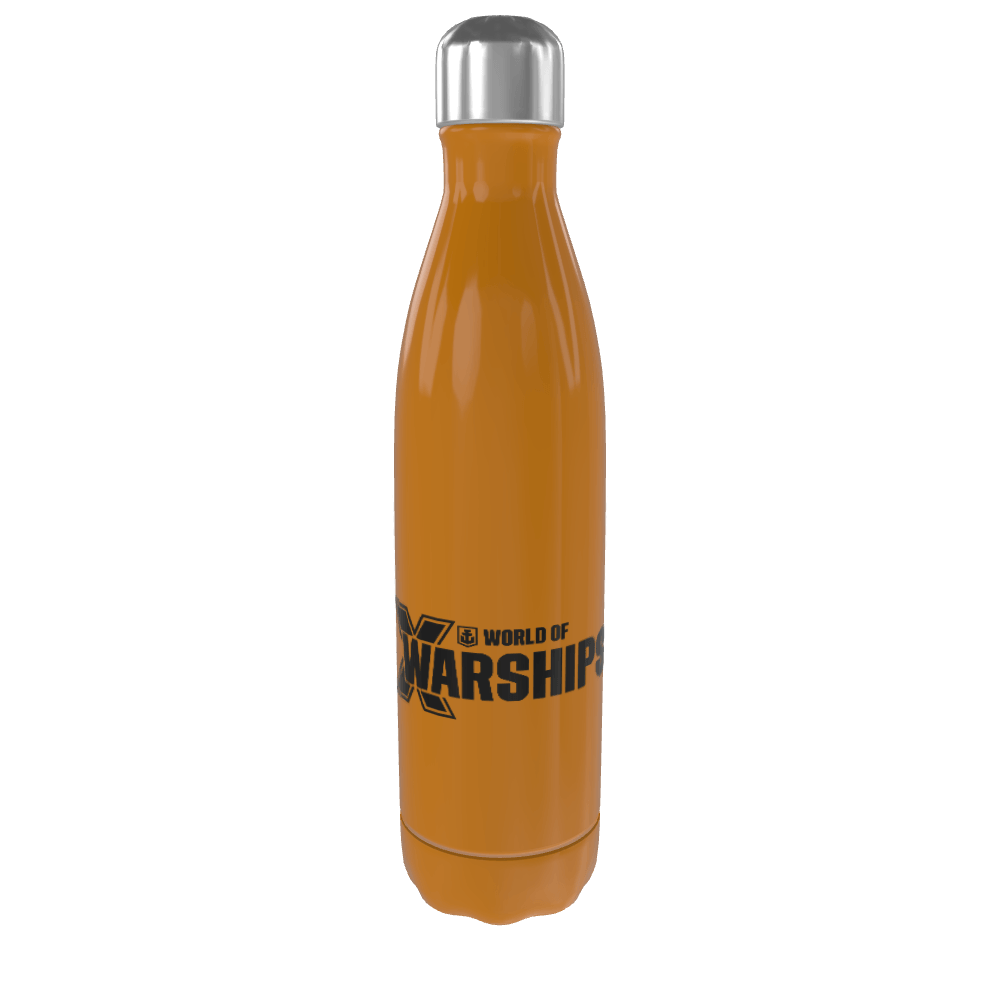 Orange Water Bottle Front